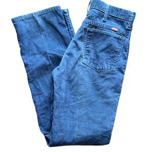 Vintage 1980s Blue Rustler 89661NV Corduroy Straight Leg Pants Size 31x34(30x34)